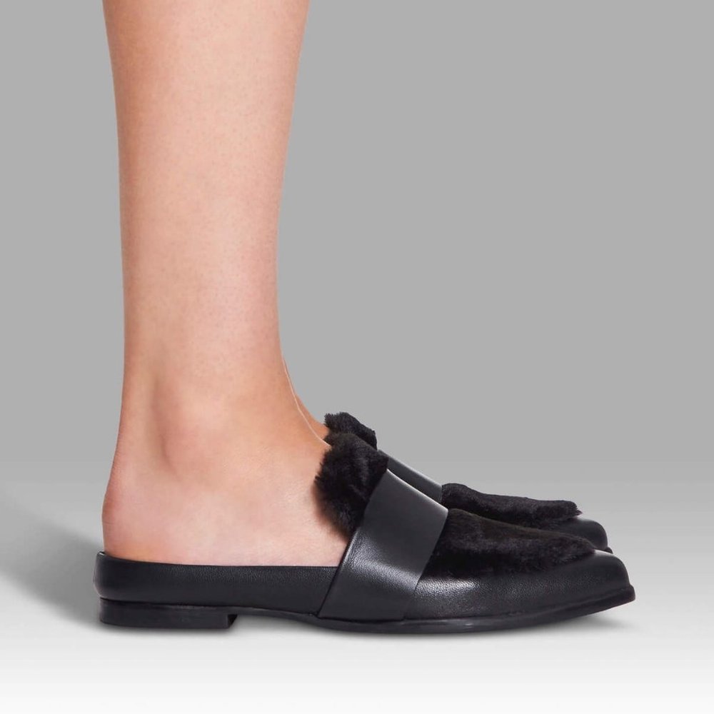 SOL SANA Leather Slide